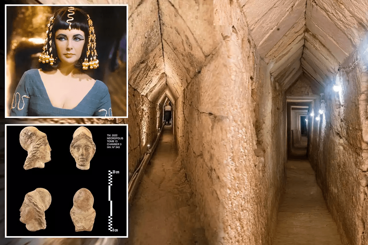 Tunnel under Egypt could lead to Cleopatra's tomb 